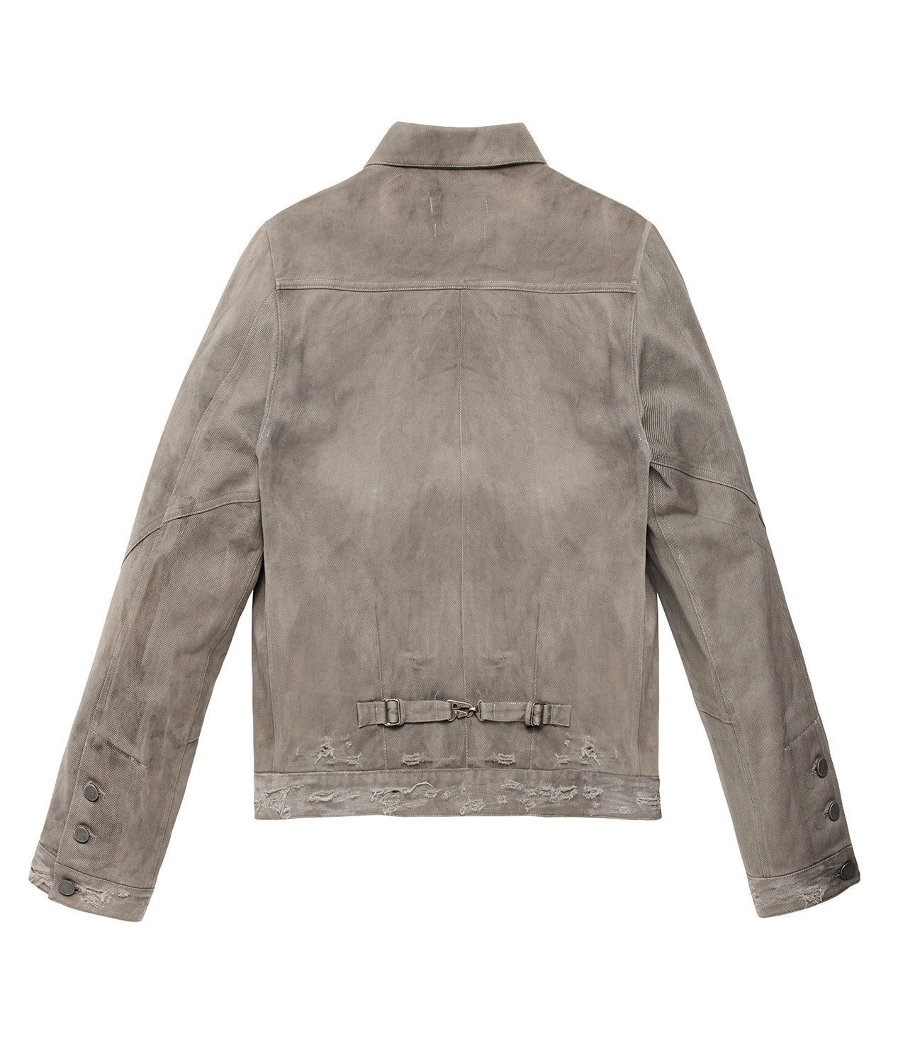 Back Clip Denim Jacket